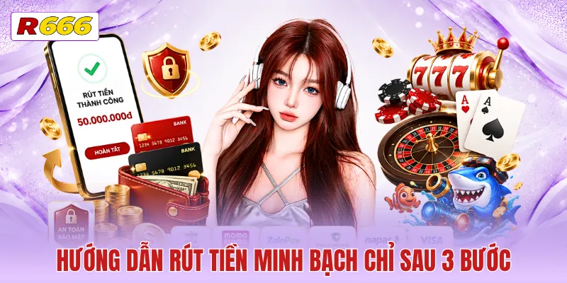 Hướng dẫn rút tiền minh bạch chỉ sau 3 bước