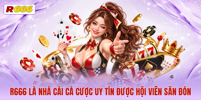 R666 là nhà cái cá cược uy tín được hội viên săn đón